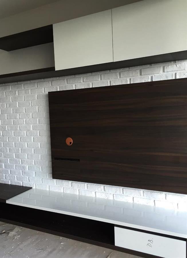 Pure White London Brick Wall Panel