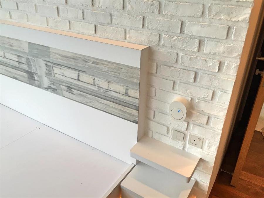 Pure White London Brick Wall Panel