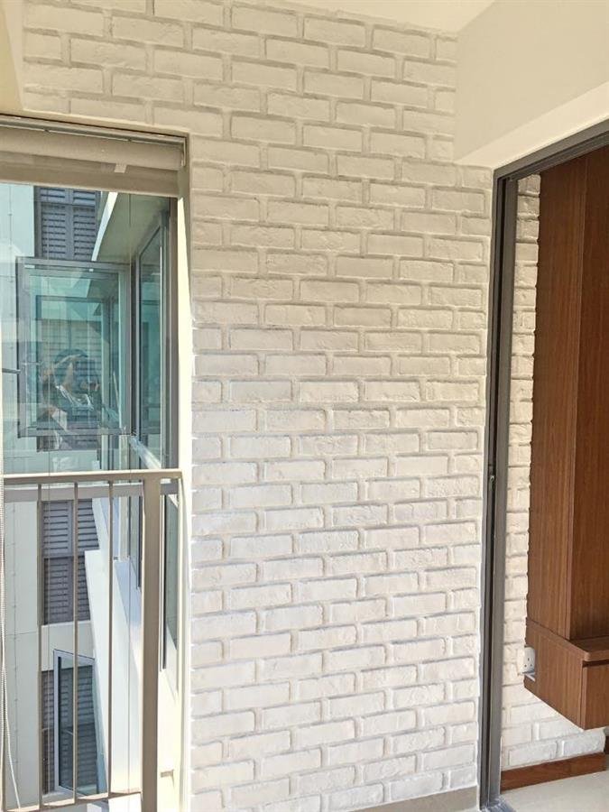 Pure White London Brick Wall Panel
