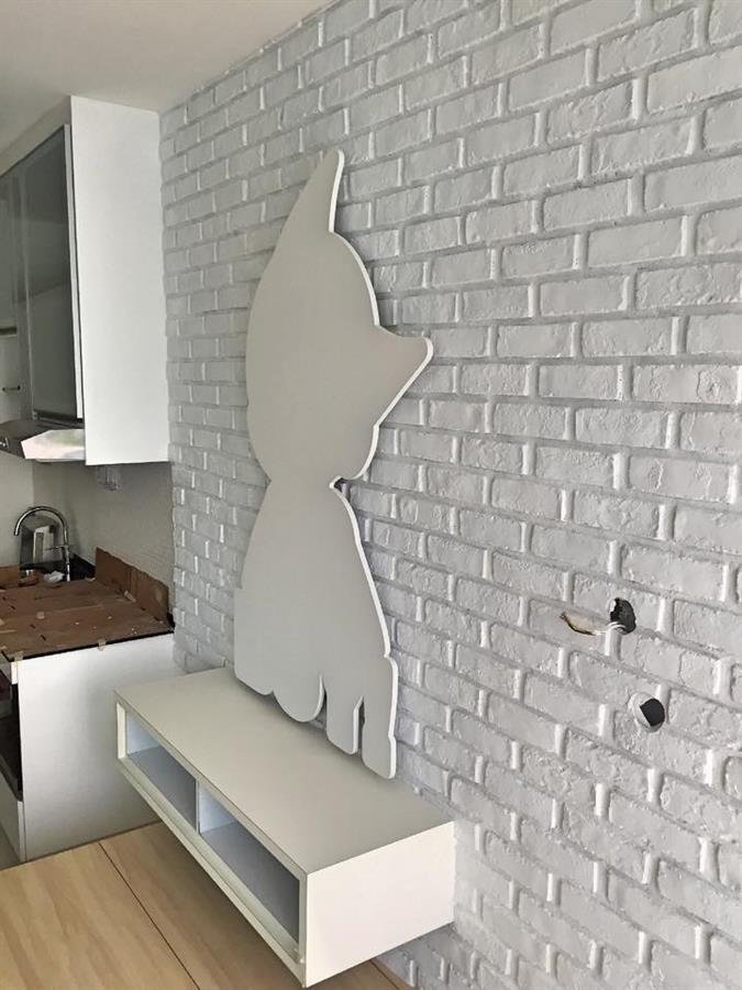 Pure White London Brick Wall Panel