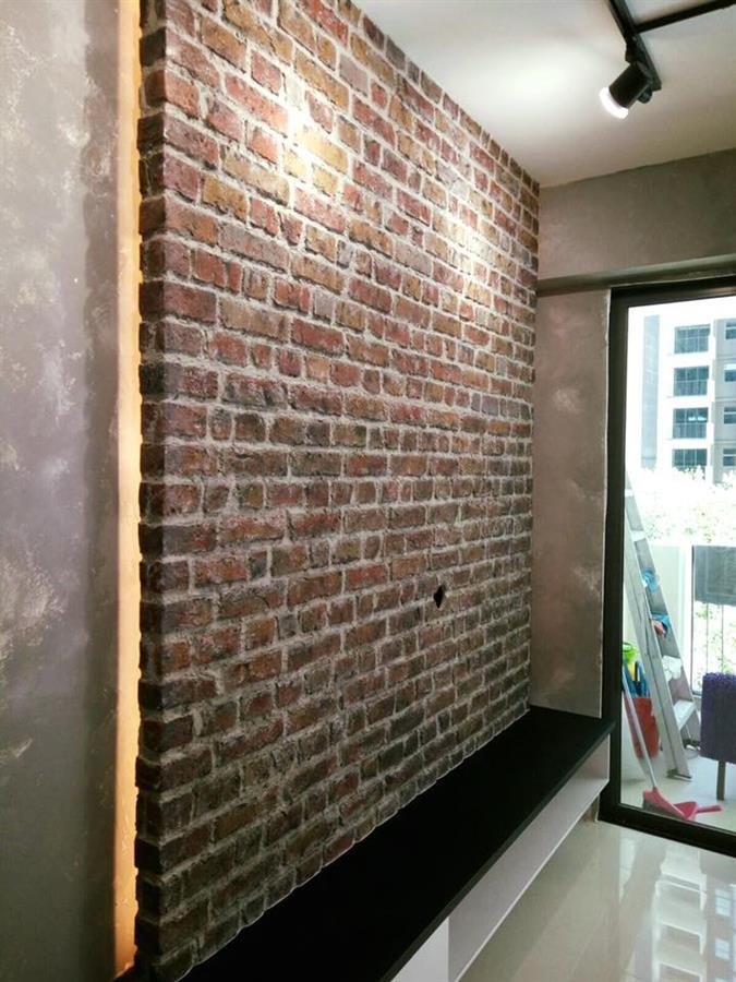 Multi Colour New York Brick Wall Panel