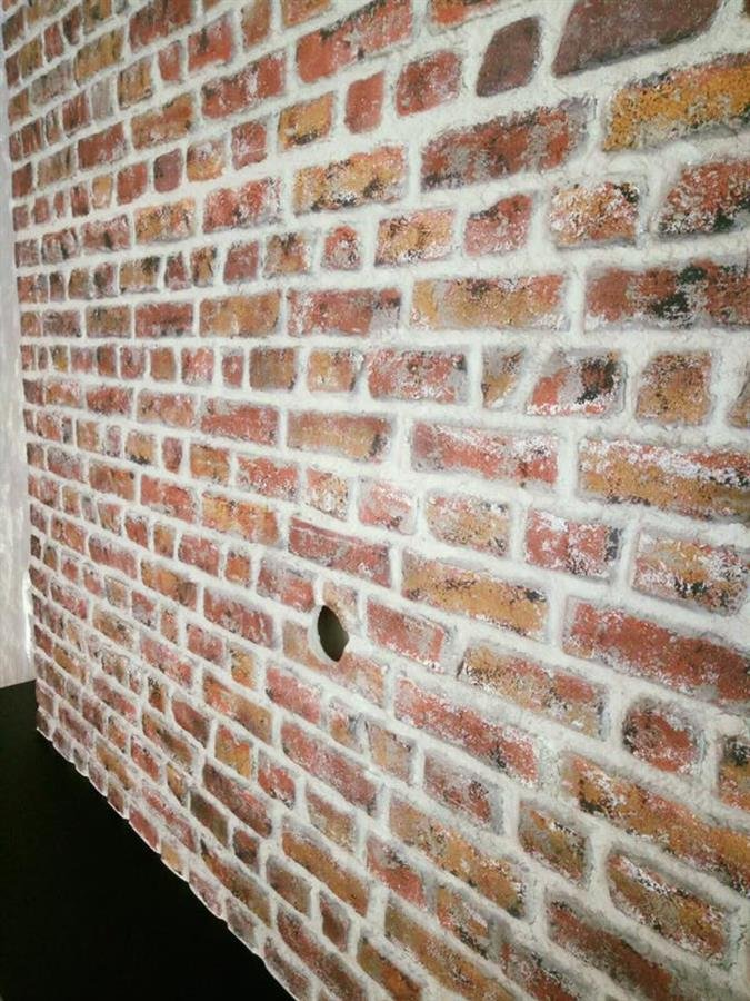 Multi Colour New York Brick Wall Panel