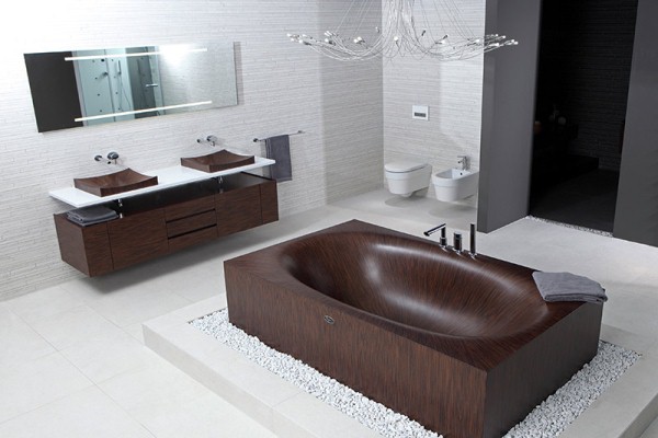 Building Materials Malaysia - Wooden Bathtub 2