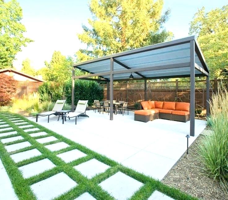 15 easy and beautiful garden cover roof metal roof