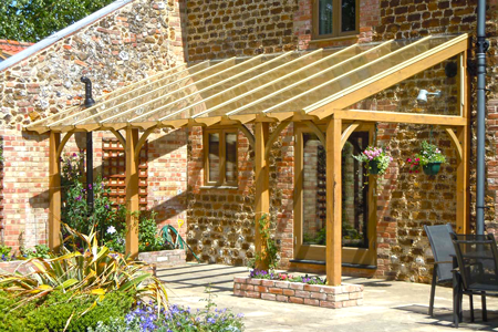 15 easy and beautiful garden cover wooden frame and glass roof