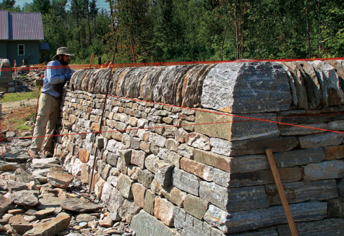 5 natural materials used as construction materials main stone wall