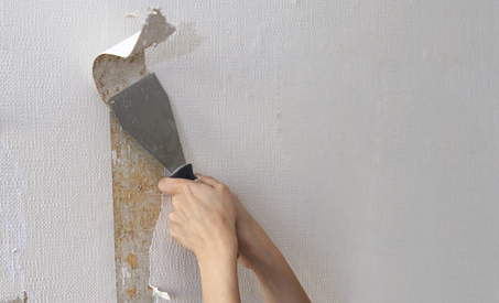 6 steps of diy wall painting with cost saving handling old wall