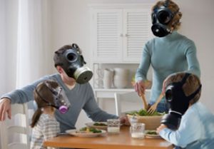 Volatile Organic Compounds Against Quality Air Habitat family in threat