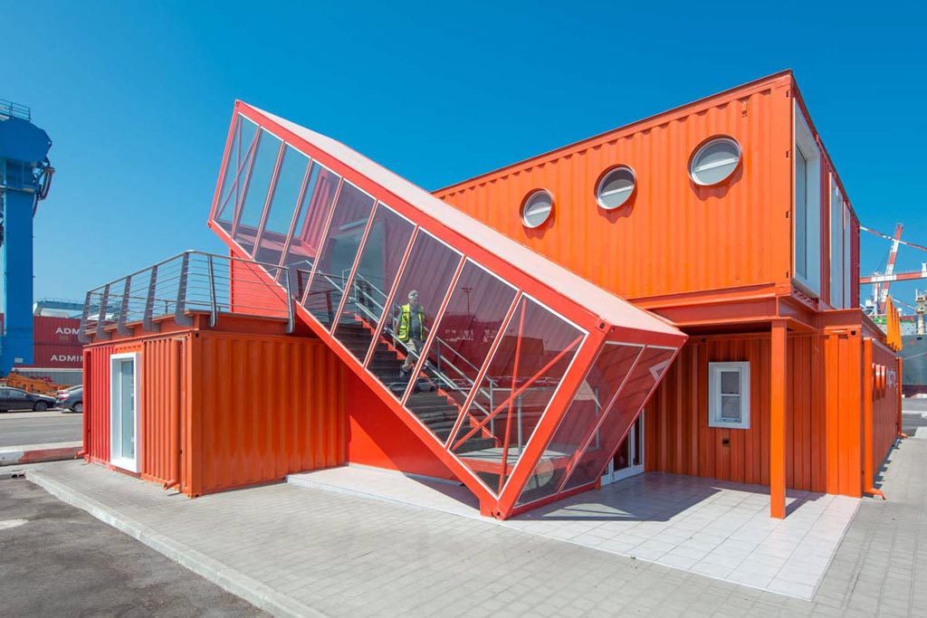 should a container be used as a working office container office